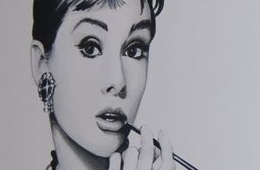 Ritratto Audrey Hepburn
