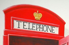 Cabina telefonica inglese