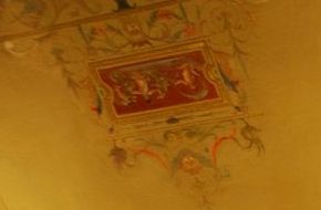 Soffitto villa Teresa Arcisate