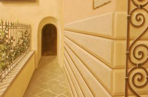 Trompe l'oeil vialetto